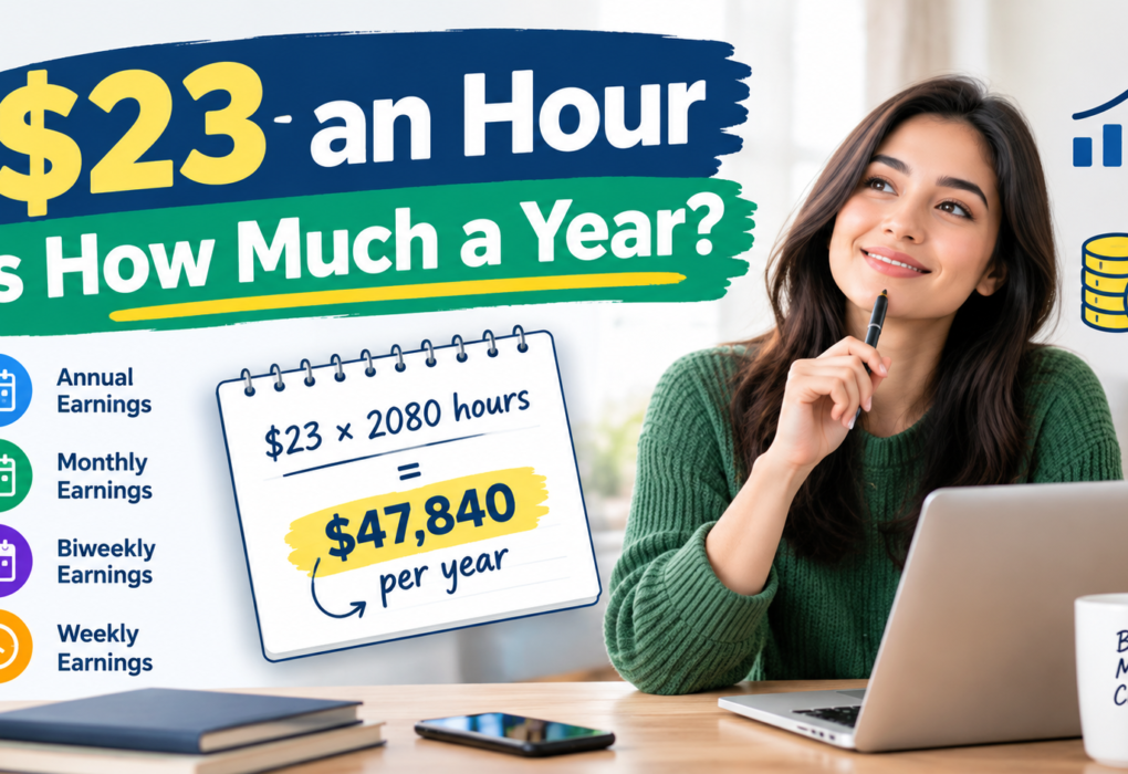 23$ an Hour Is How Much a Year