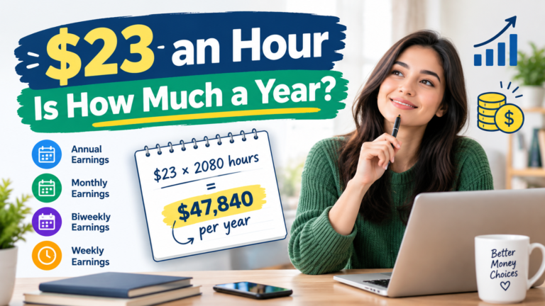 23$ an Hour Is How Much a Year