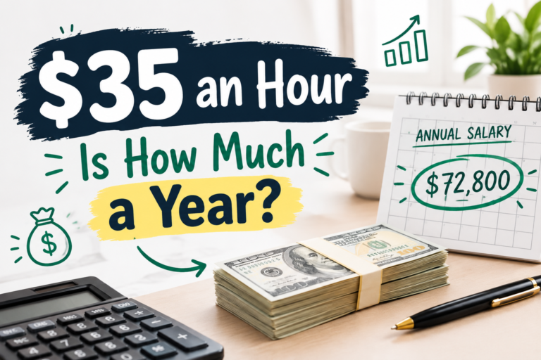 35$ an Hour Is How Much a Year