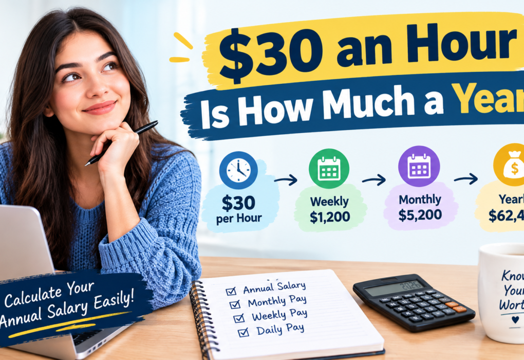 $30 an Hour Is How Much a Year