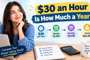 $30 an Hour Is How Much a Year